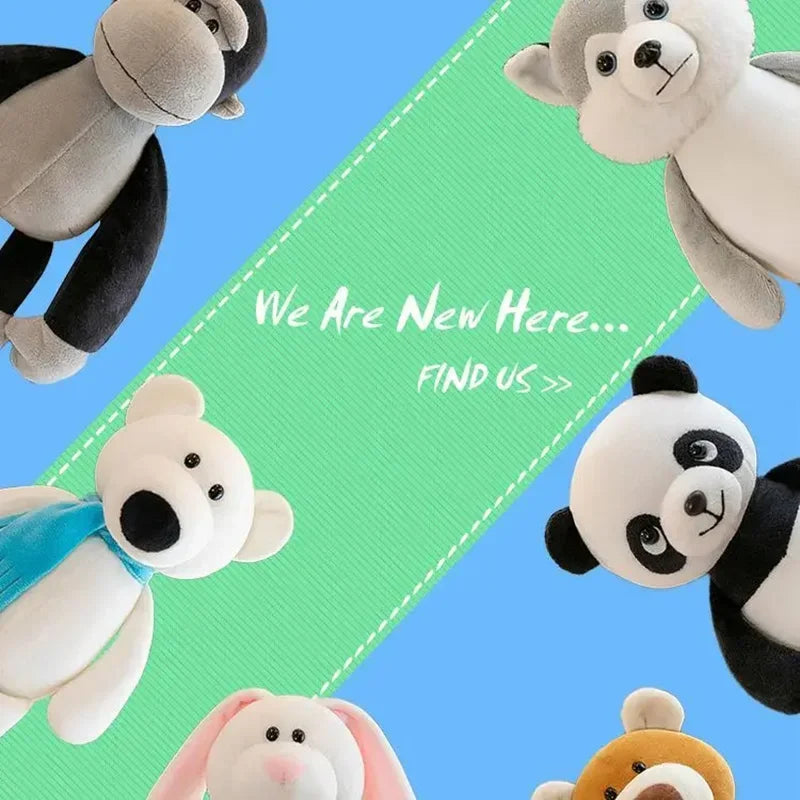Jungle Animal Plush Toys