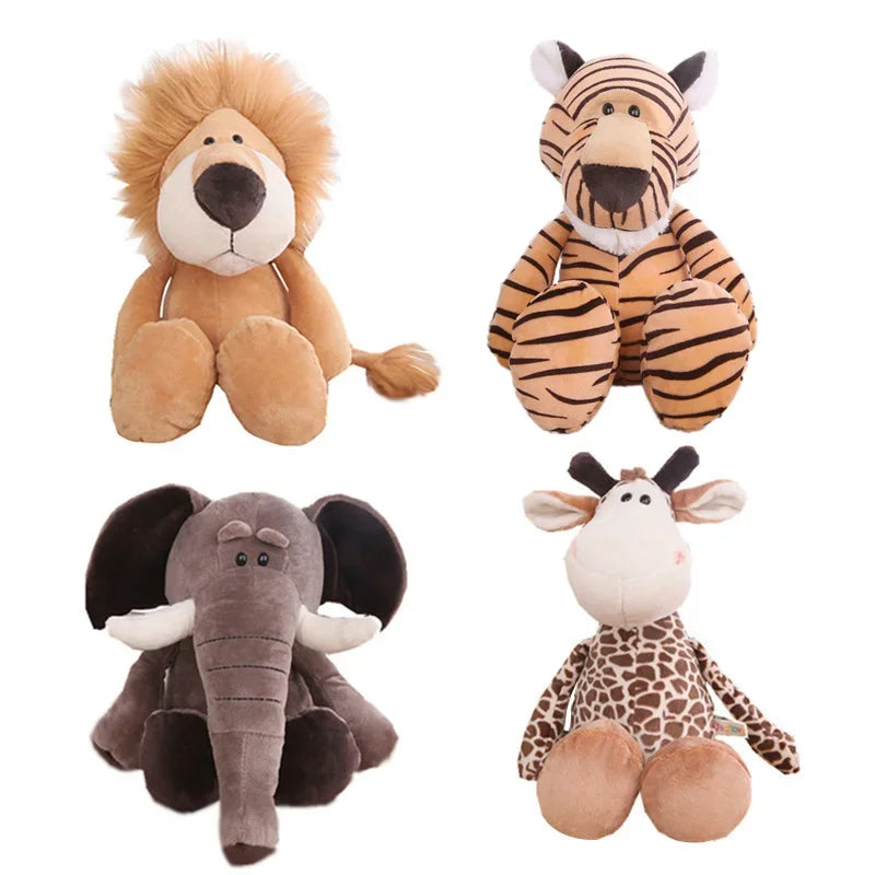 Jungle Animal Plush Toys