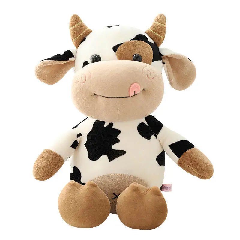 Soft Cartoon Cow Plush Doll